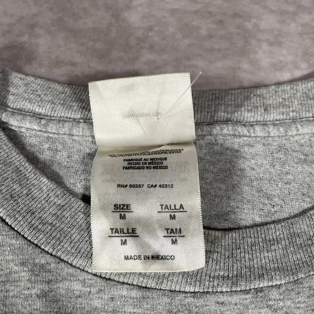 Vintage Adidas Logo Graphic Sportswear Graphic T-shirt